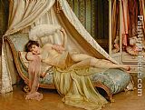 Frederic Soulacroix Famous Paintings - La Coquette